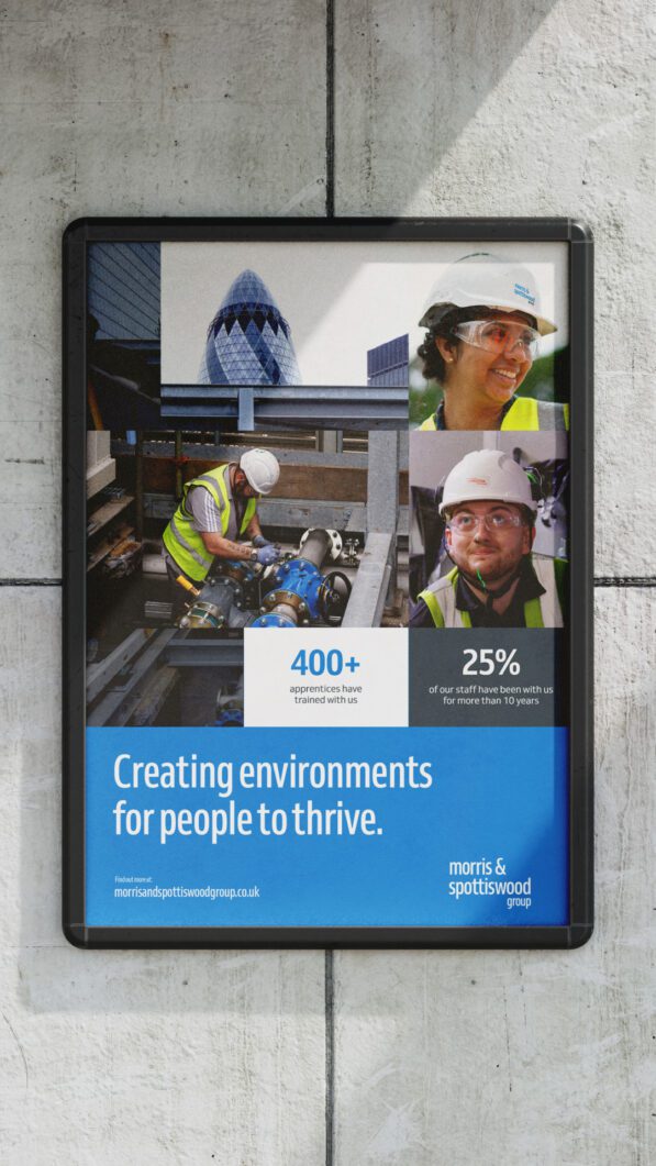 Example poster for Morris & Spottiswood