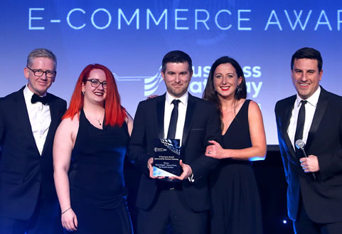 Altar staff members at Herald Awards in 2019