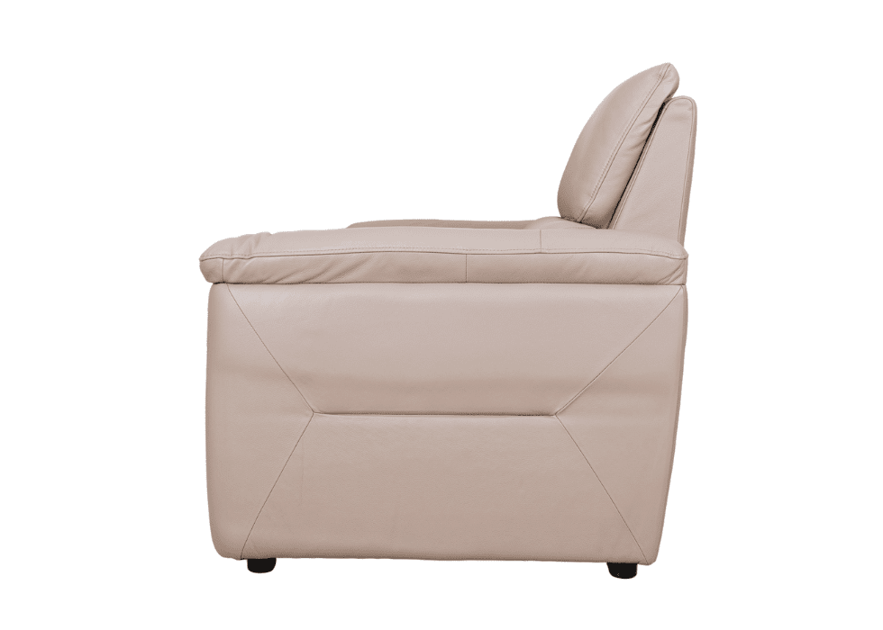 Innovation fixed 2 seater sofa with modern styling, shown in premium upholstery options.