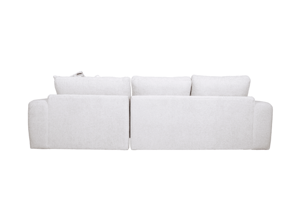 Kanzan Fabric Panels Large Chaise Sofa