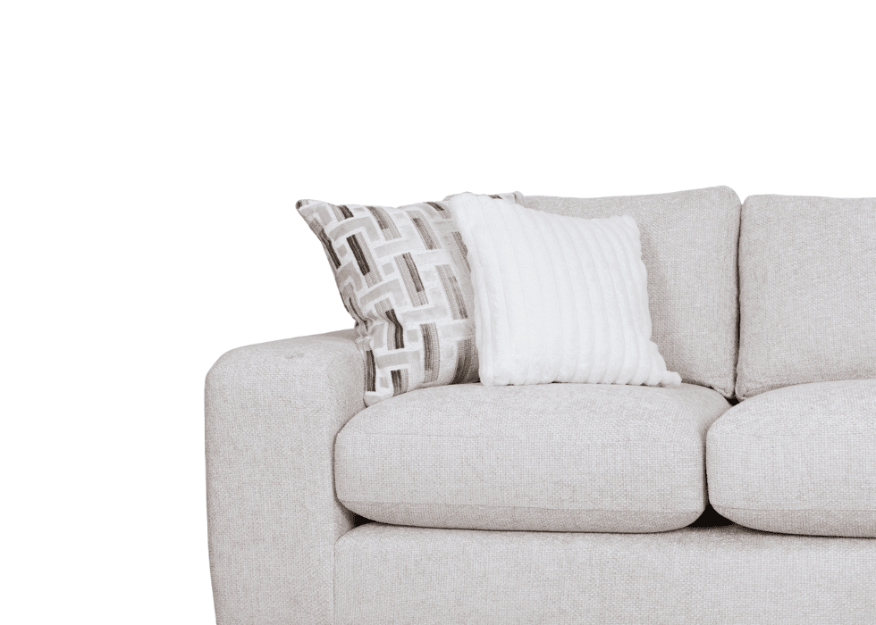 Kanzan Fabric Panels Large Chaise Sofa