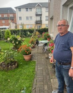 NGHA tenant in their well presented garden
