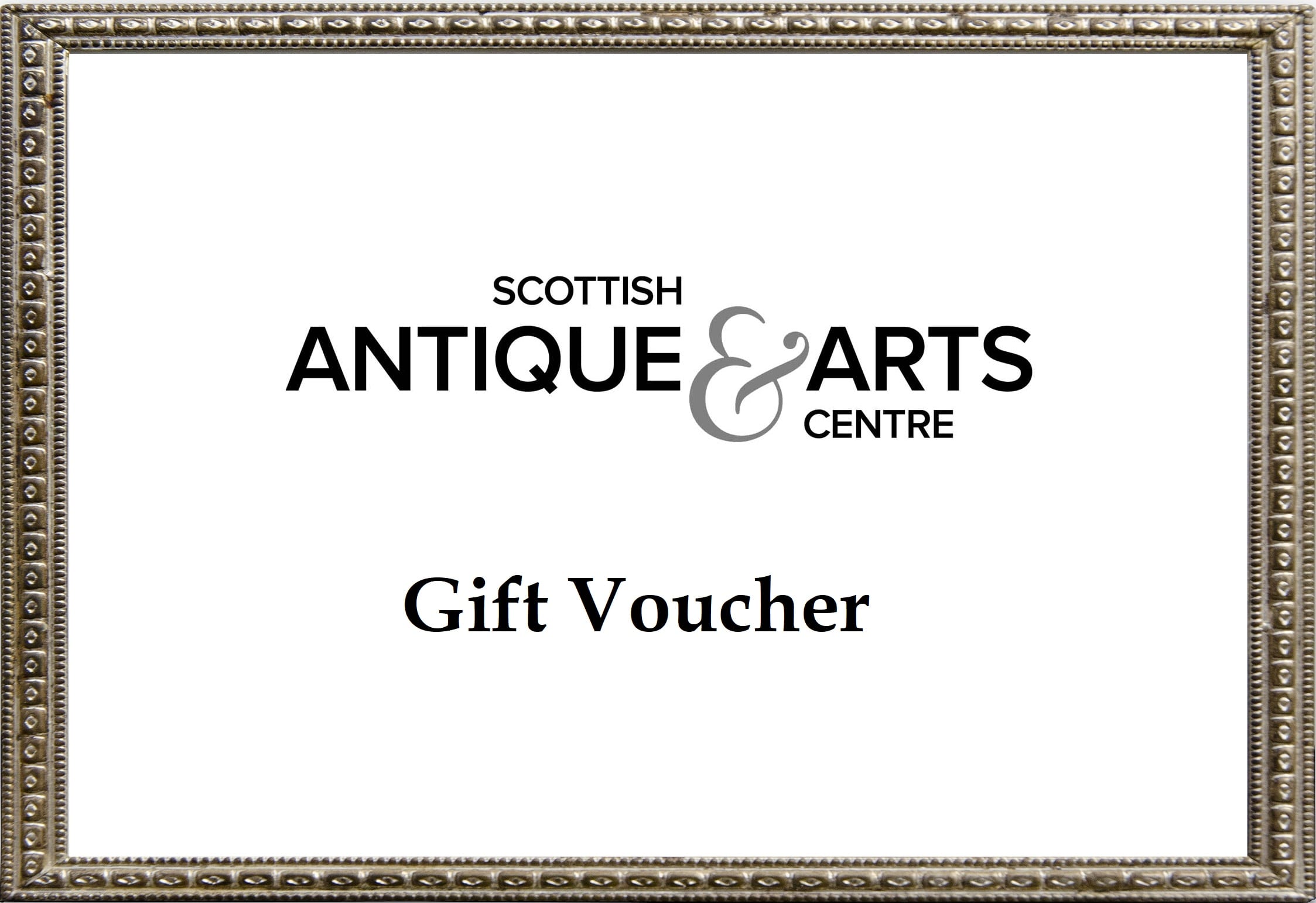 Scottish Antique and Arts Centre Gift Voucher Scottish Antique & Arts