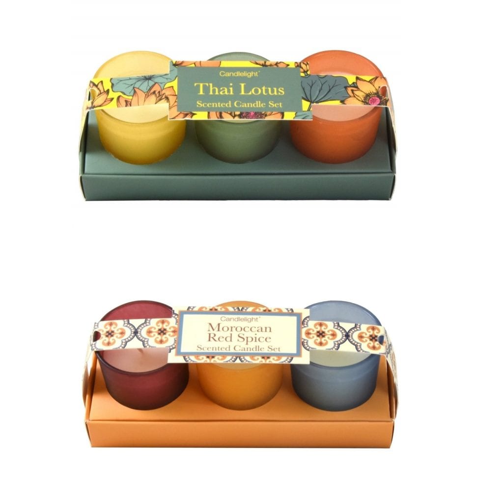 Mini Candle Votives Gift Set Scottish Antique & Arts Centre