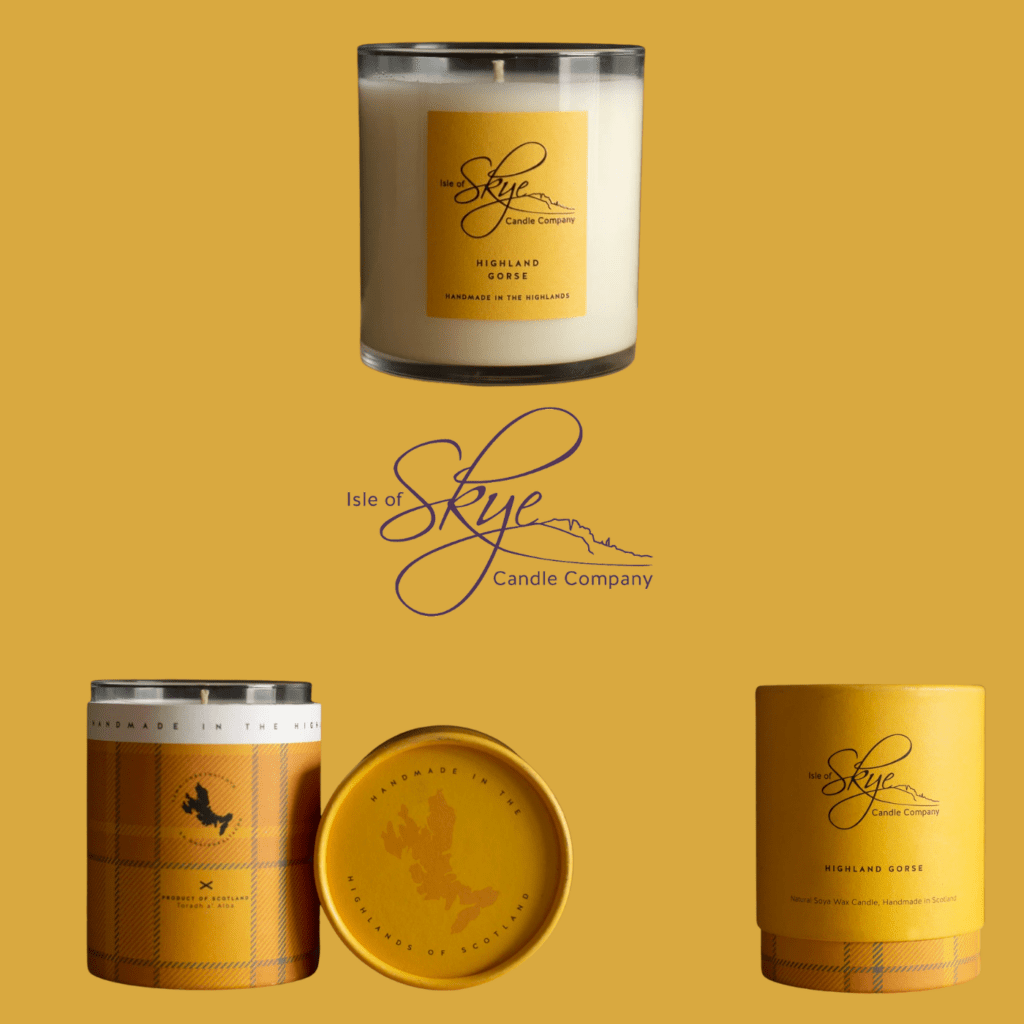 Highland Gorse Candle by The Isle Of Skye Candle Company Scottish