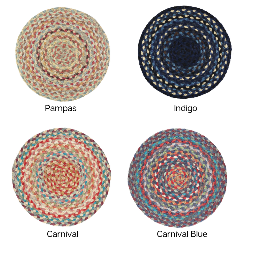 Set Of 6 Organic Jute Placemats Scottish Antique & Arts Centre