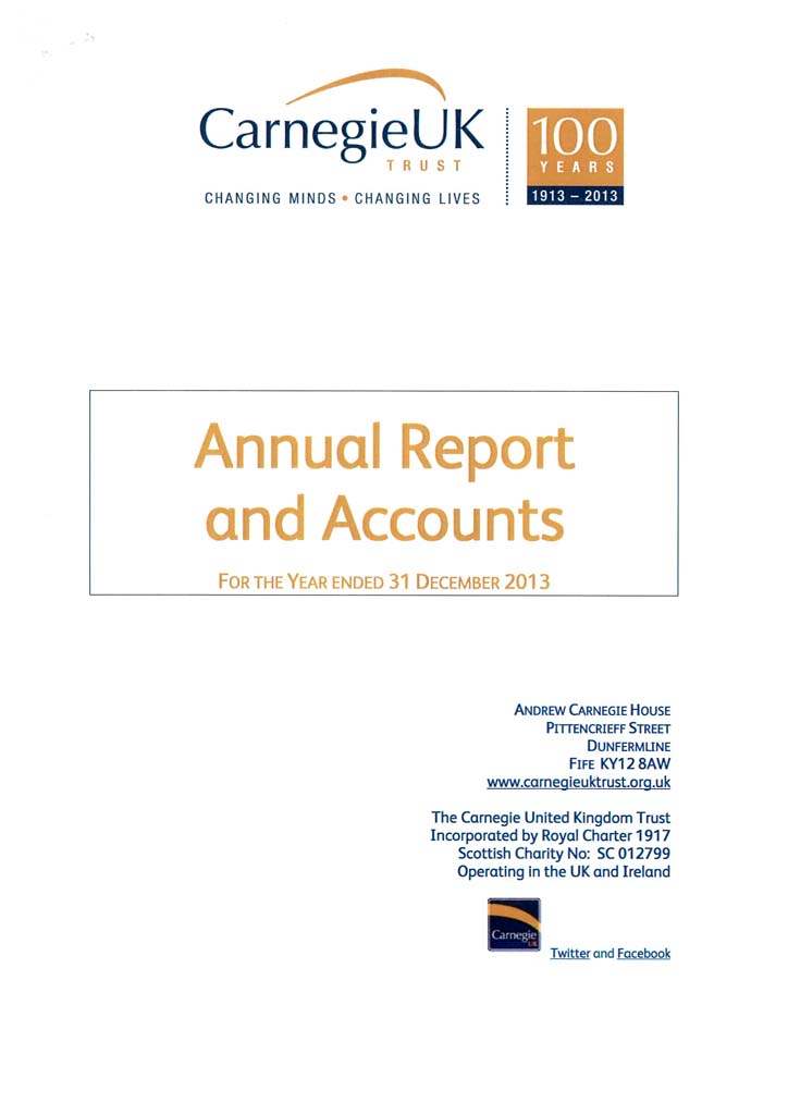 Annual Report and Accounts 2013