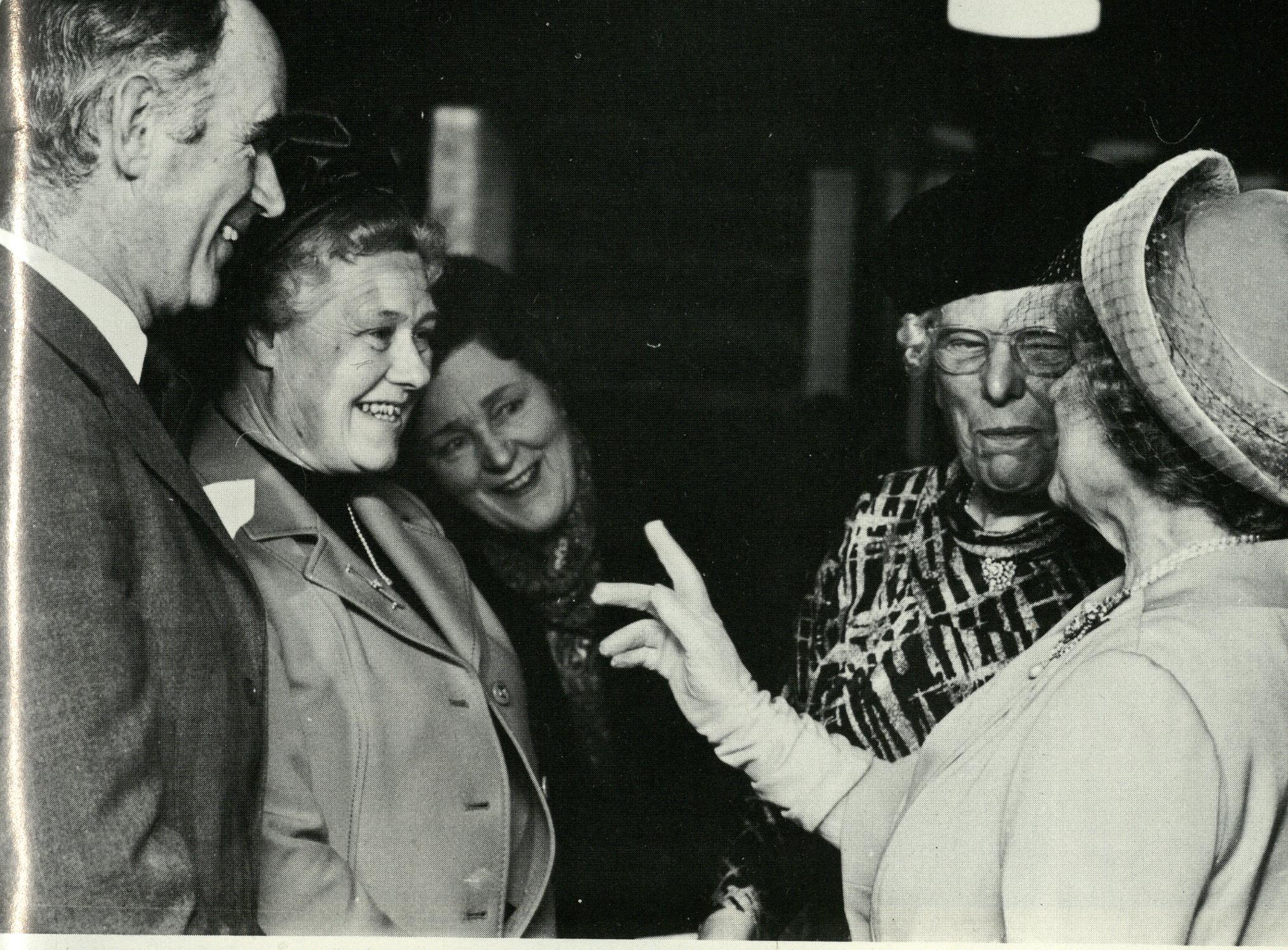 Prospect-Hall-Queen-Mother-talking-to-Mr-A-Robertson-and-Mrs-C.-Sharp