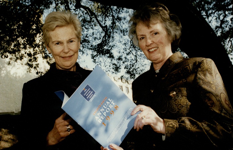 Dame-Gillian-Wagner-and-Linda-Brown