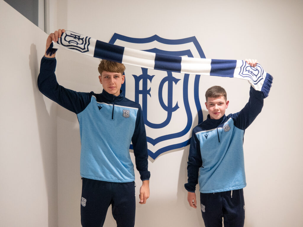 Two Academy players sign for Dundee FC Dundee Football Club