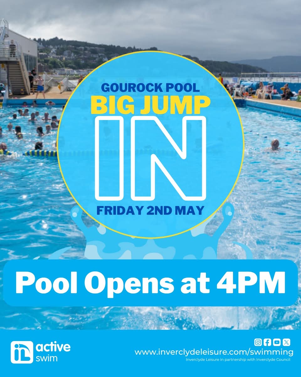Gourock Pool Big Jump In