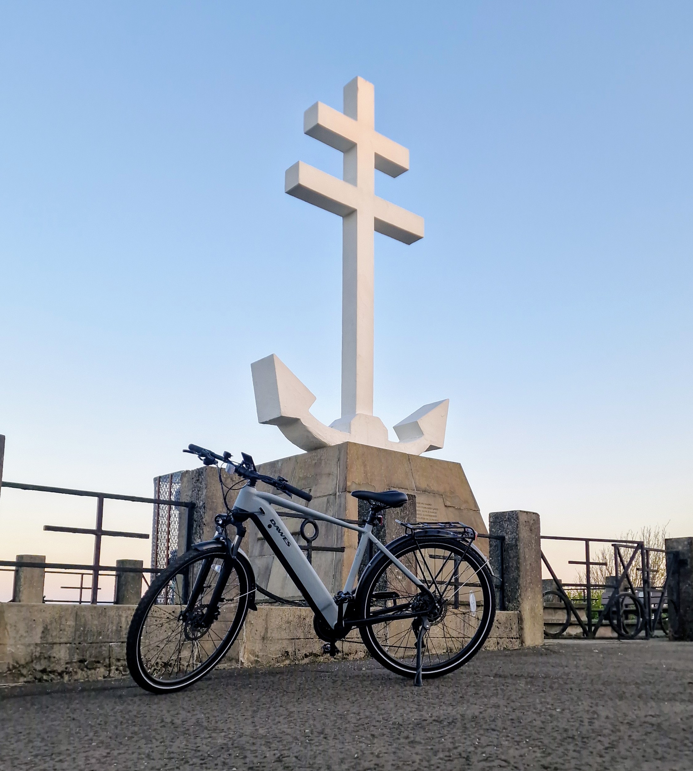 e-bike at anchor