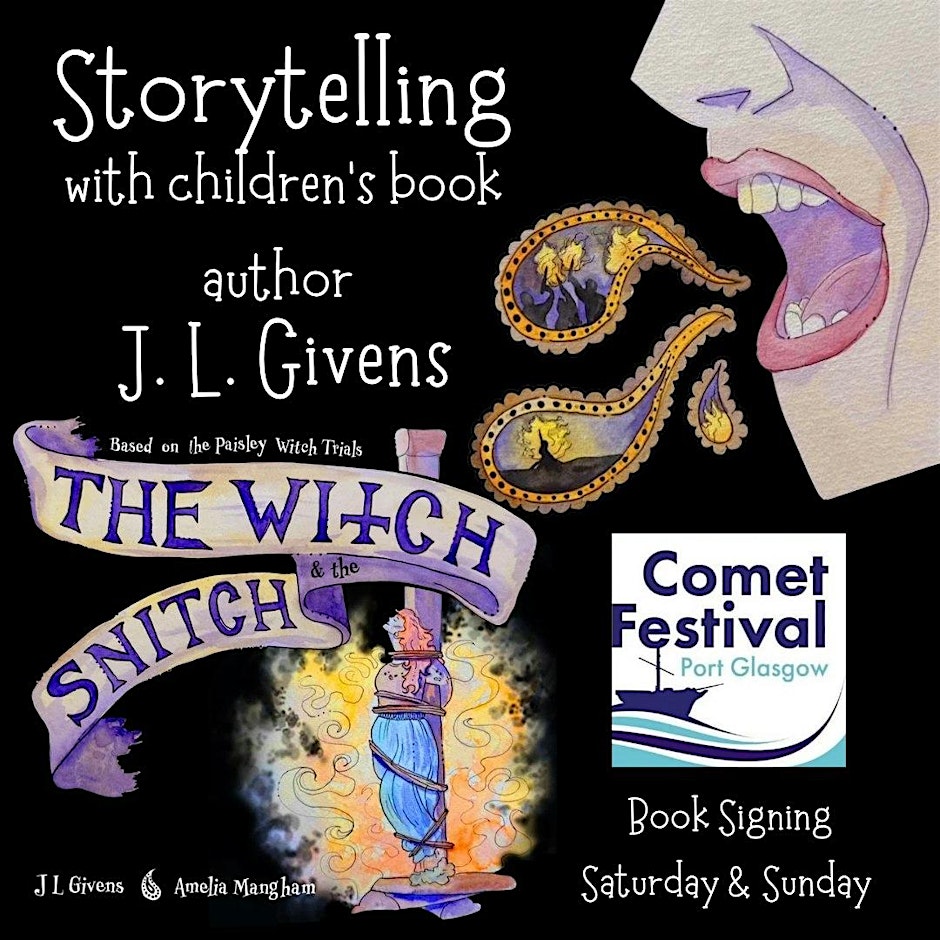 Storytelling with J.L. Givens, Children’s Author, The Witch & The Snitch