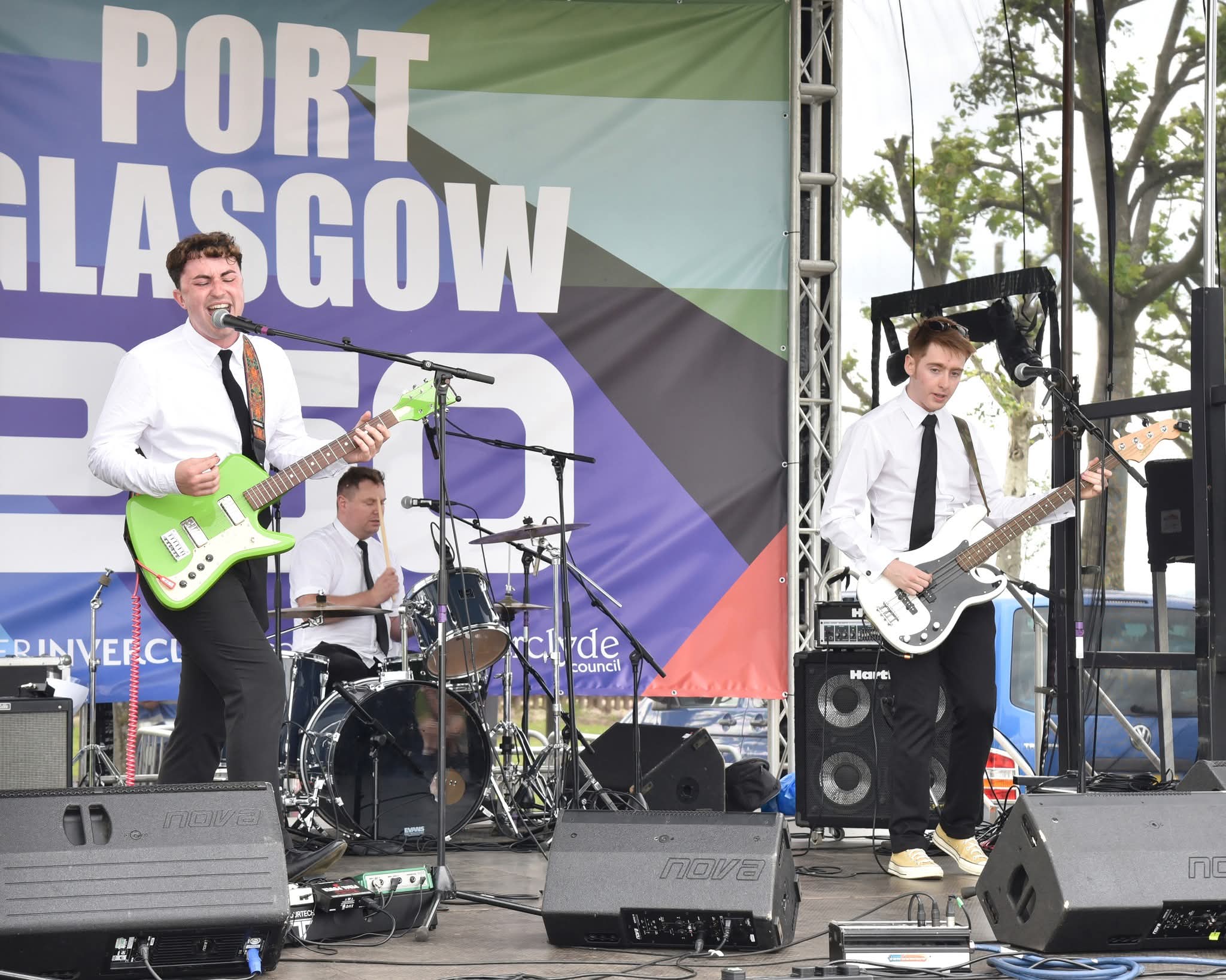 Performance at the 2025 Comet Festival