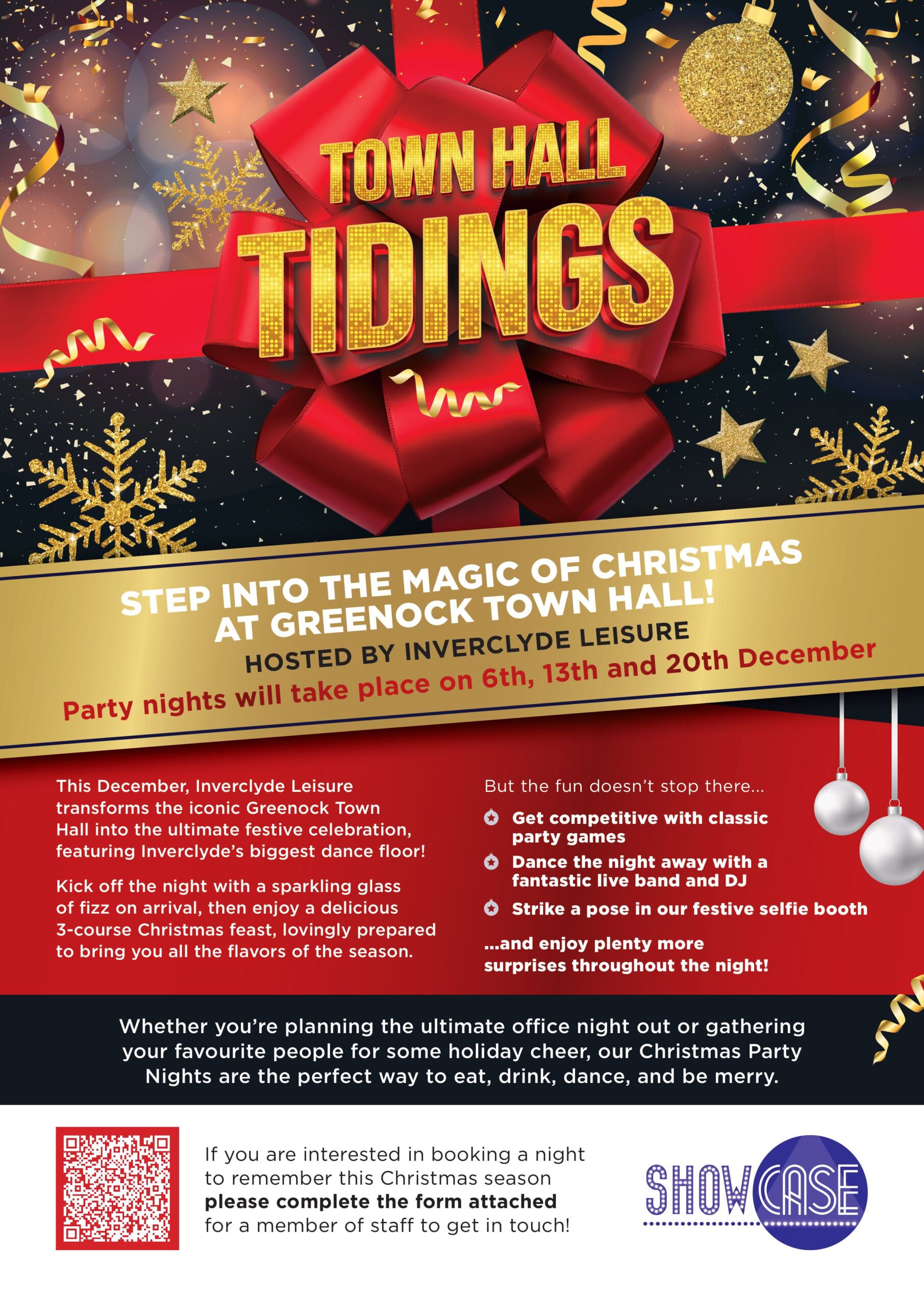 Town Hall Tidings with Inverclyde Leisure!