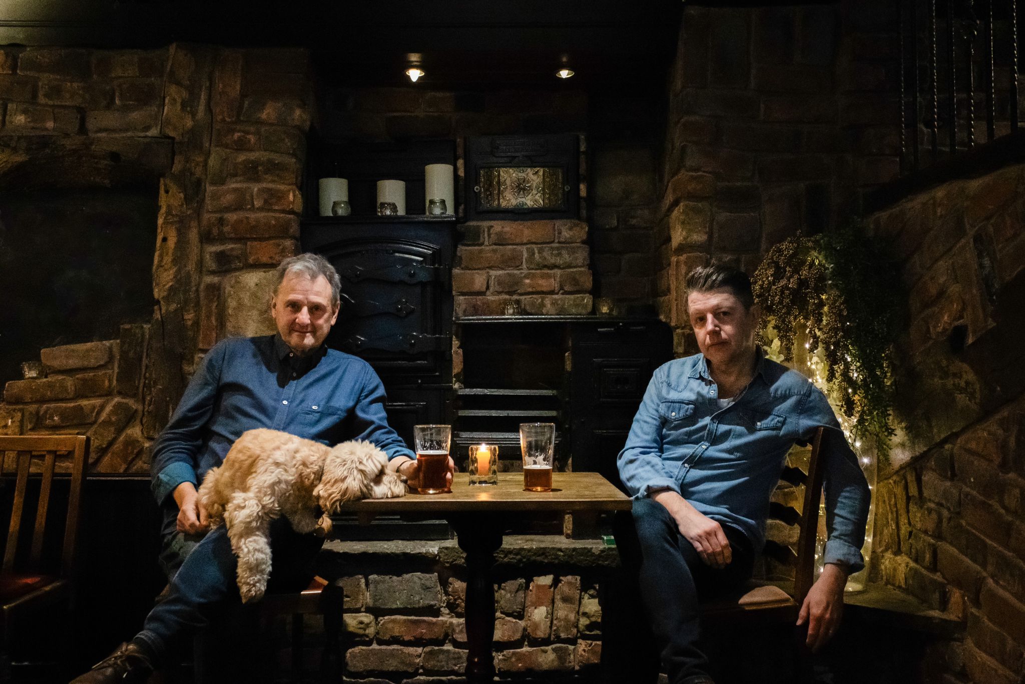 Mark Radcliffe and David Boardman