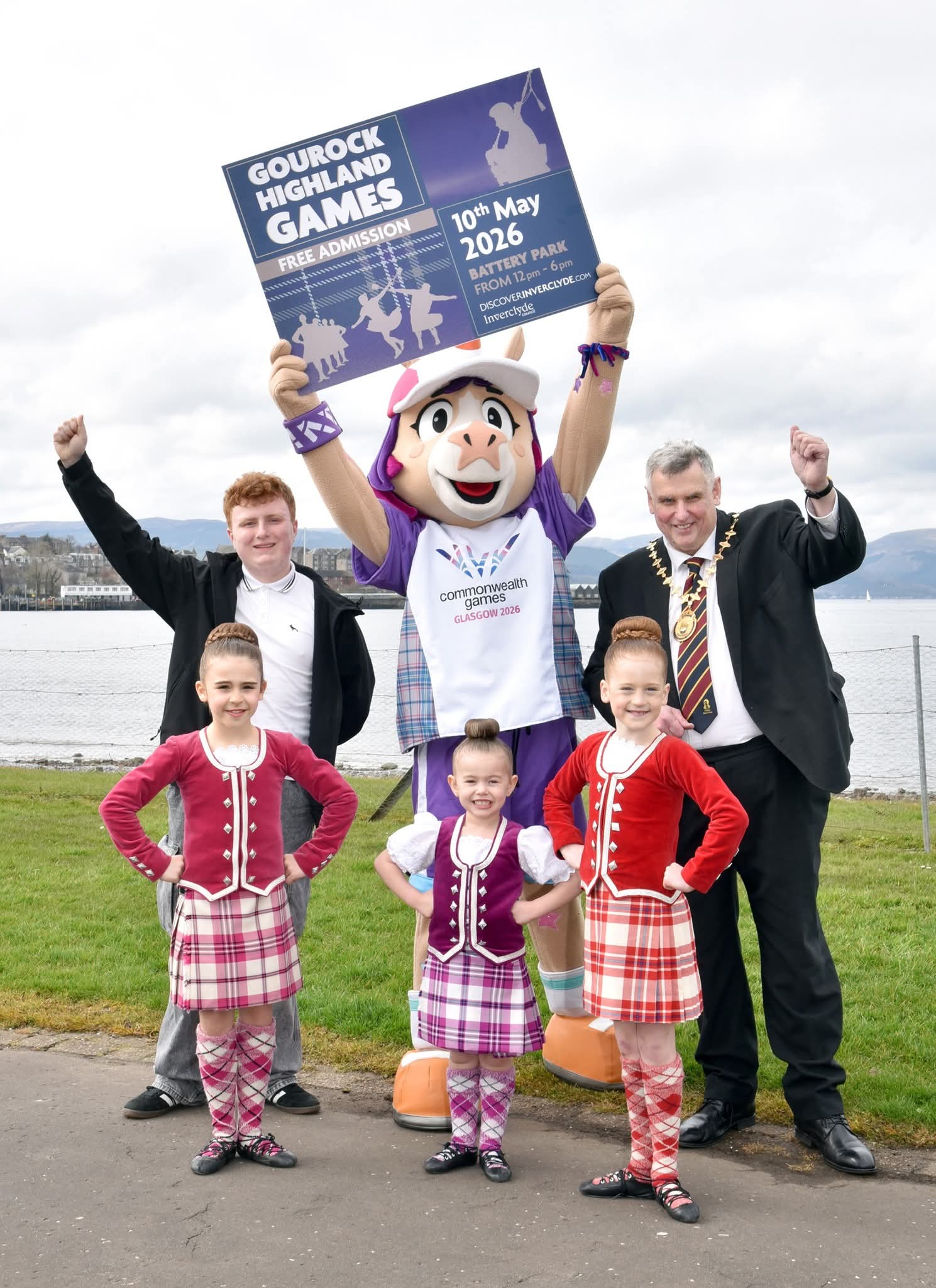 Gourock Highland Games welcomes special guest Finnie