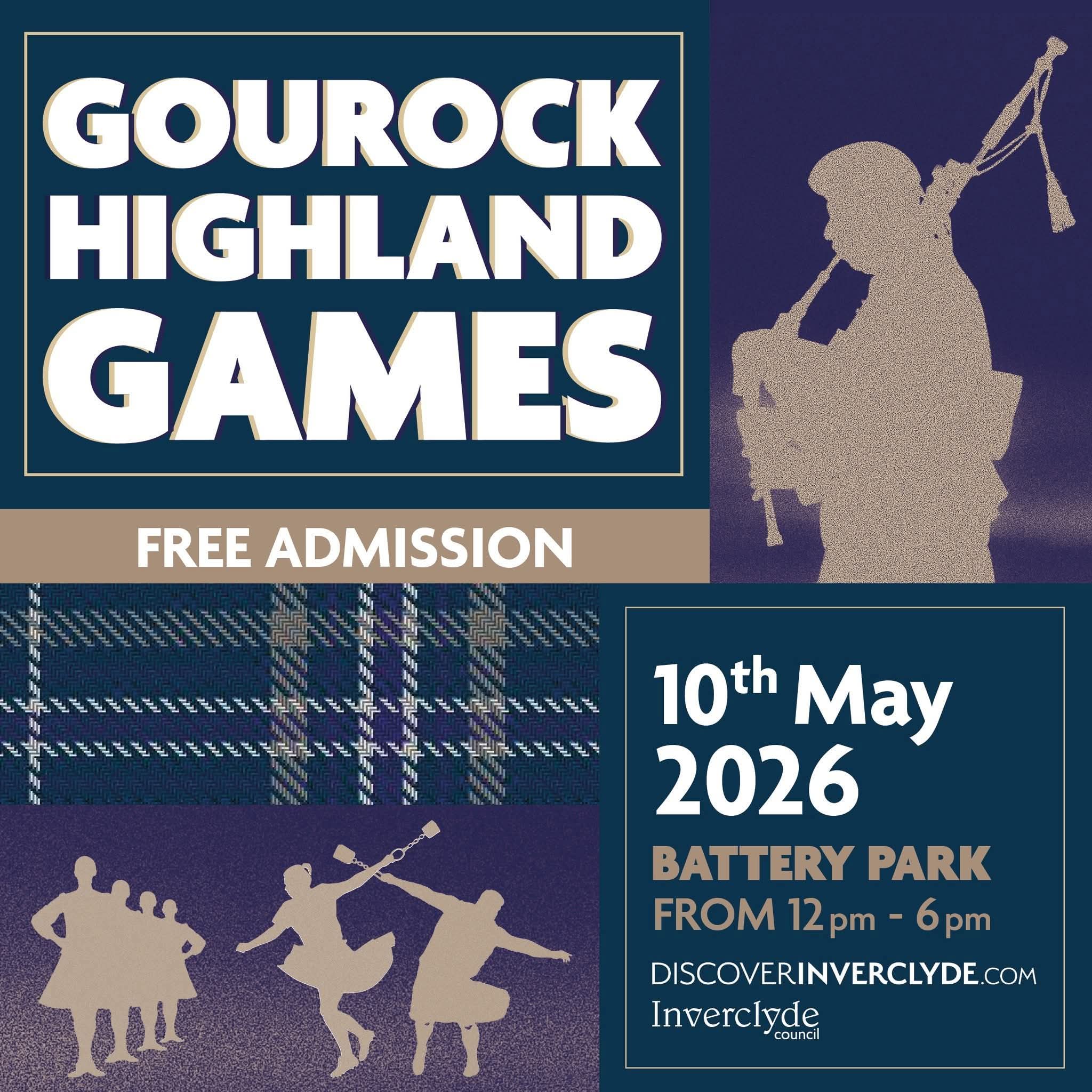 Gourock Highland Games 2026 programme