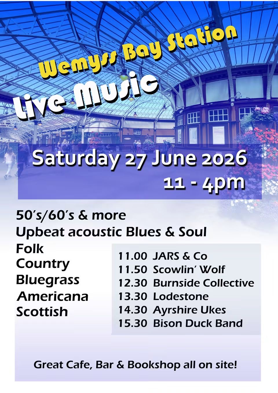 Live Music at Wemyss Bay Station