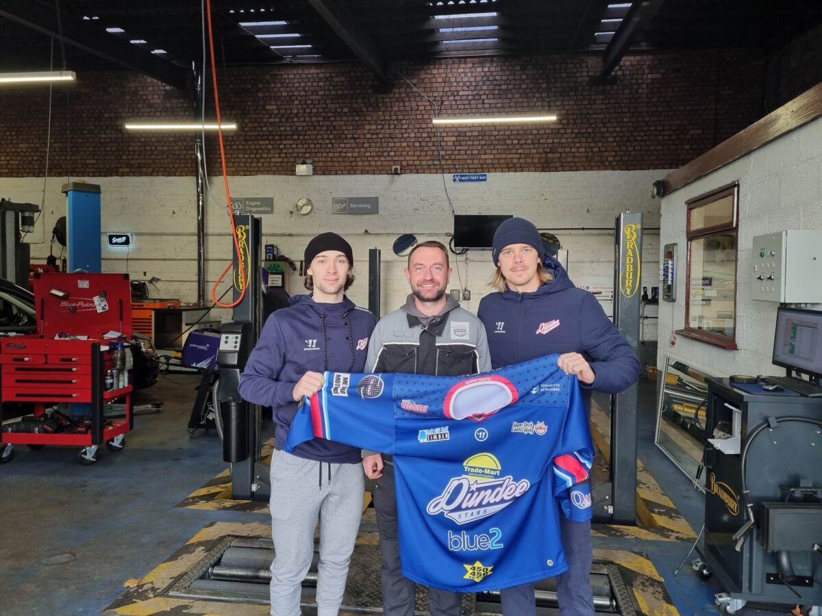 The Garage Dundee continue sponsorship Dundee Stars