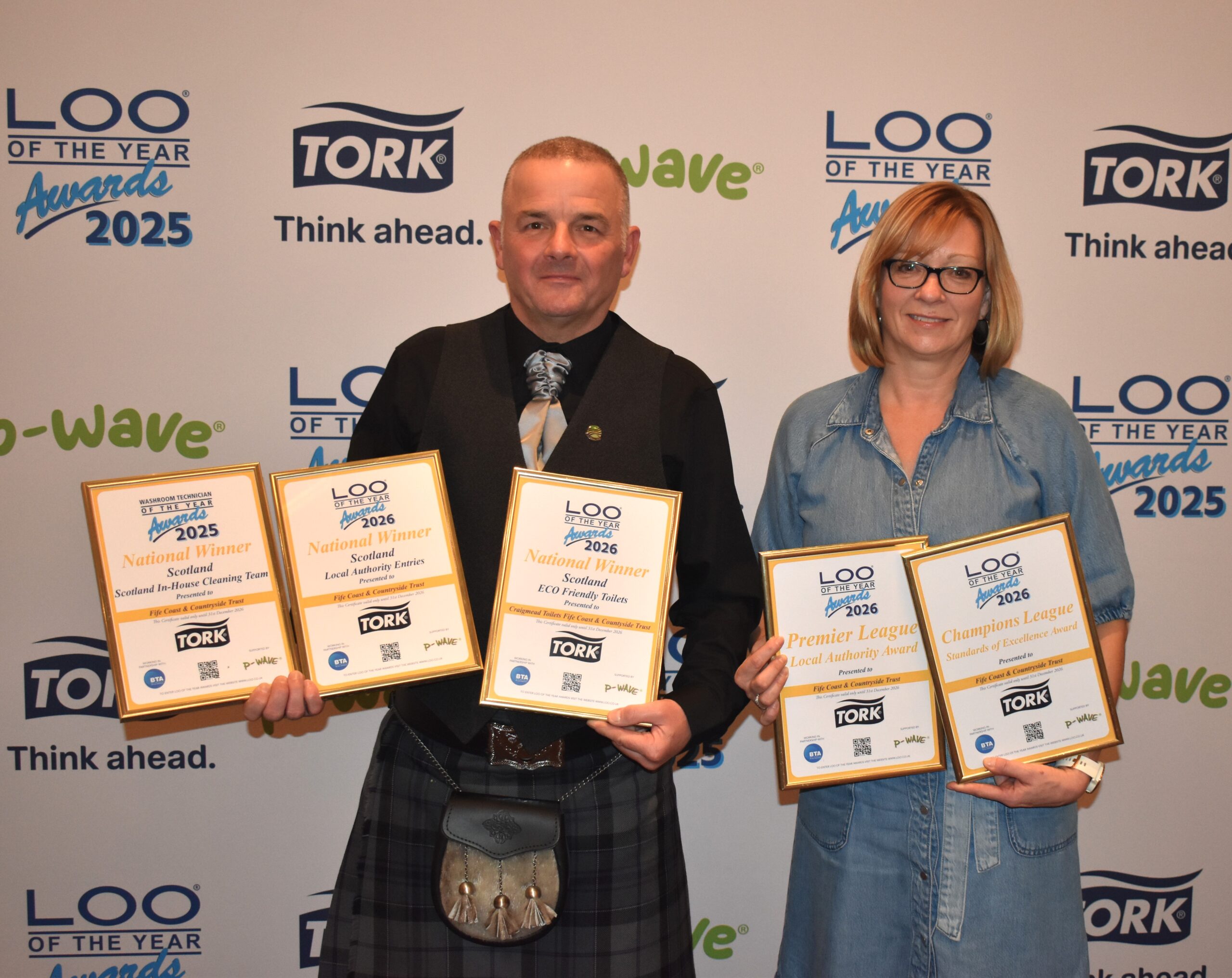 Fife’s Public Toilets Shine Bright at the UK’s ‘Washroom Oscars’