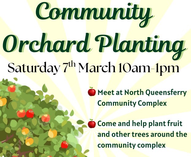 Community Orchard Planting in North Queensferry