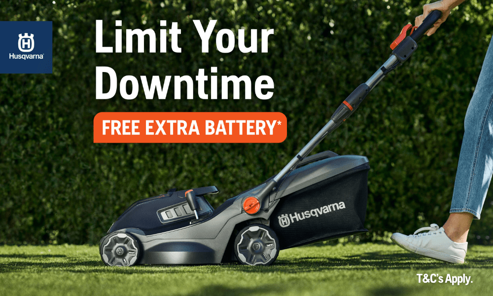 Husqvarna Limit Your Downtime 