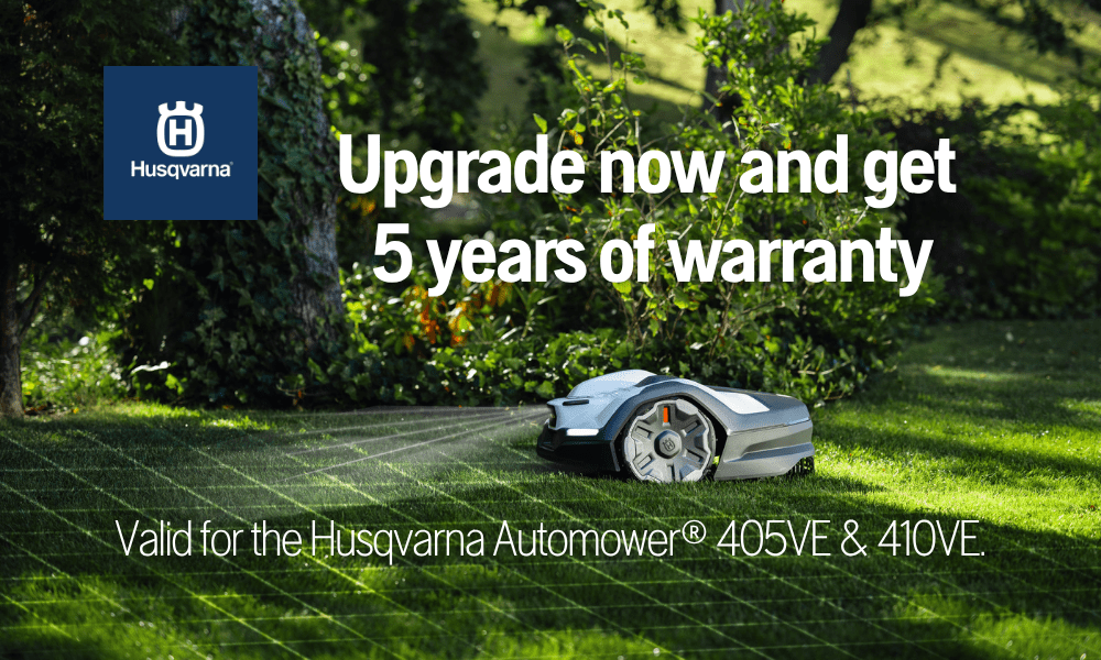 Husqvarna 5-Year Warranty Promotion 