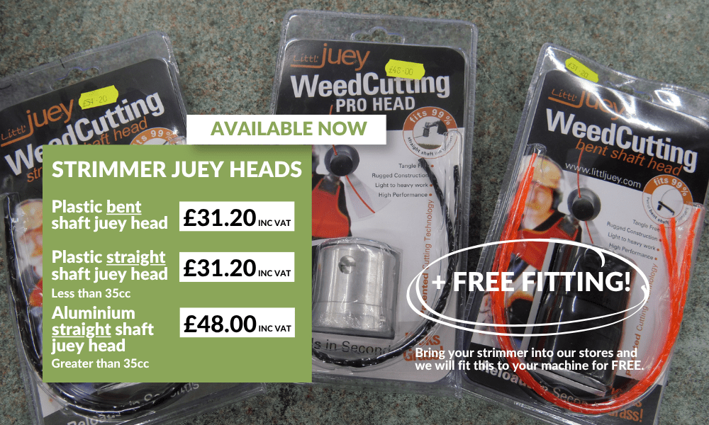 Juey Strimmer Heads Available Now