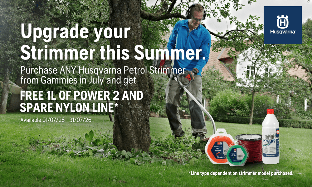 Upgrade this summer with Husqvarna.