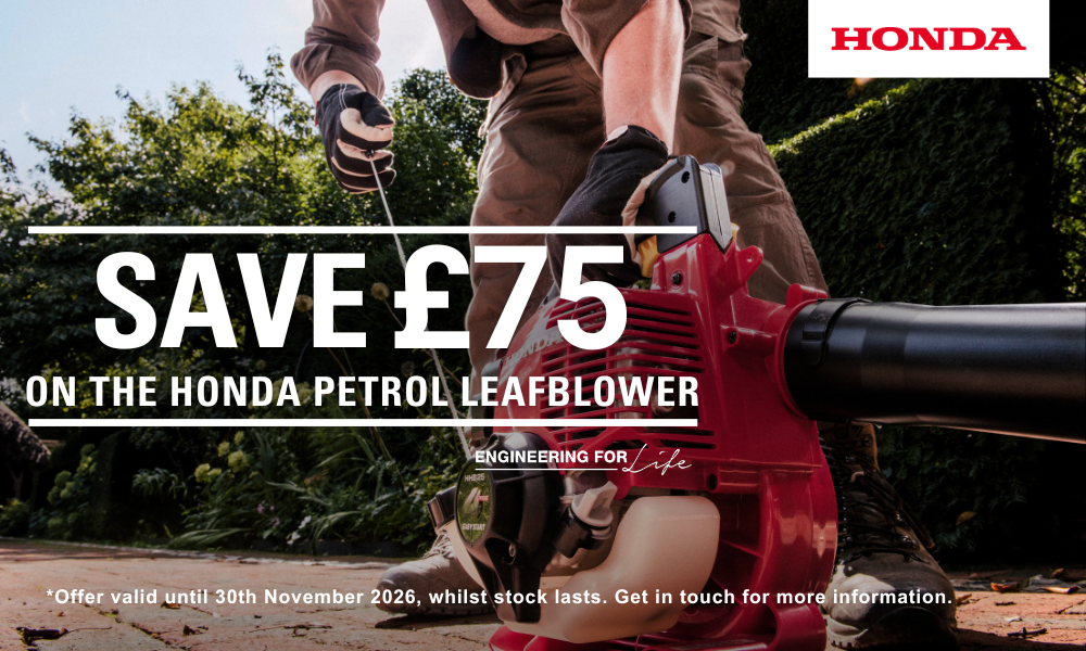 Honda Leaf Blower Savings 