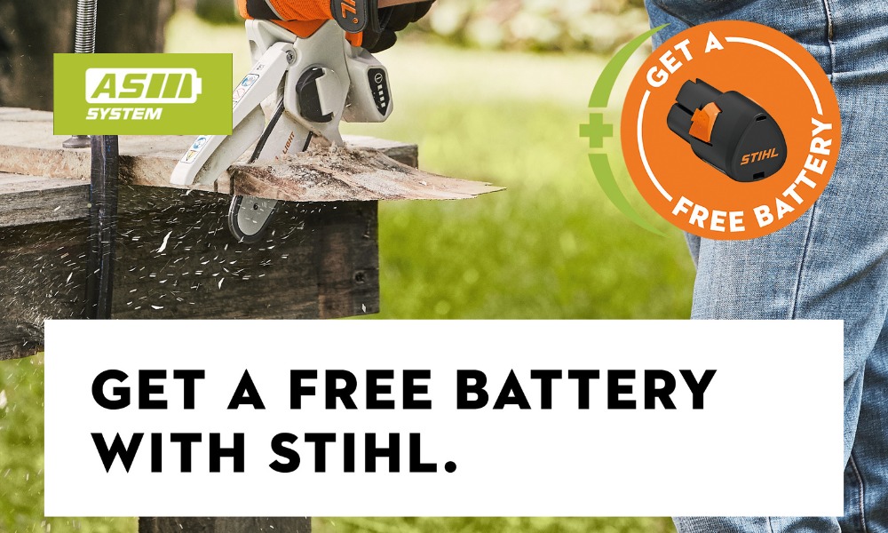 Get a FREE AS battery with AS System Sets 
