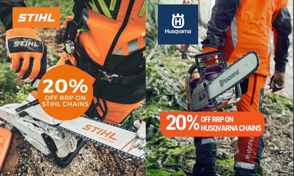 Save on Chainsaw Chains 