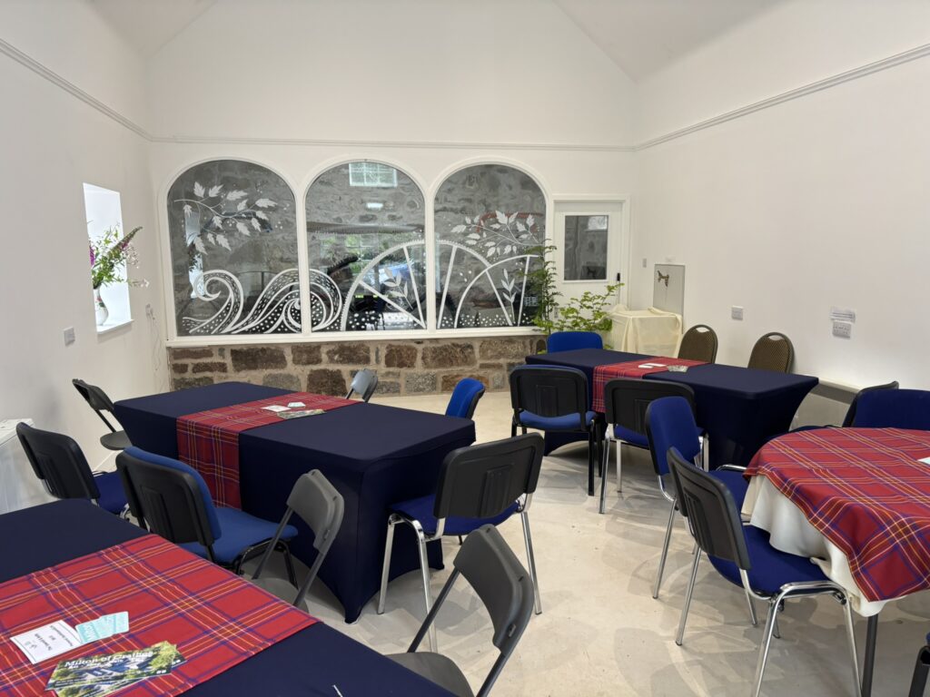 The Sawmill and Bothy. Perfect for small events and pop up shops