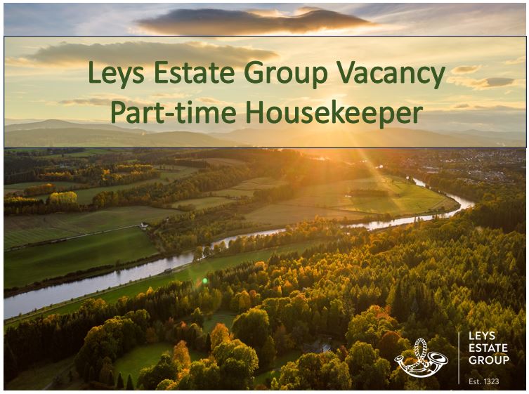 Part-time Housekeeper on Leys Estate