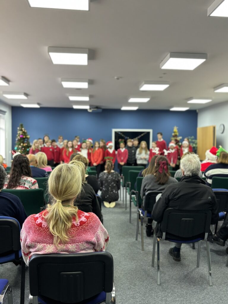 Banchory Primary Pupils at Banchory Business Centre