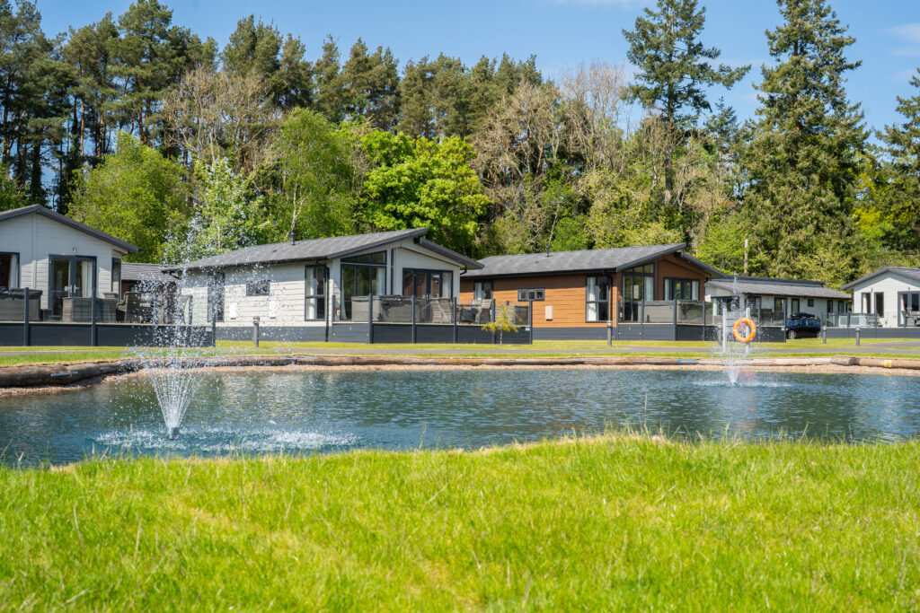 Ruthven Falls luxury development new pond