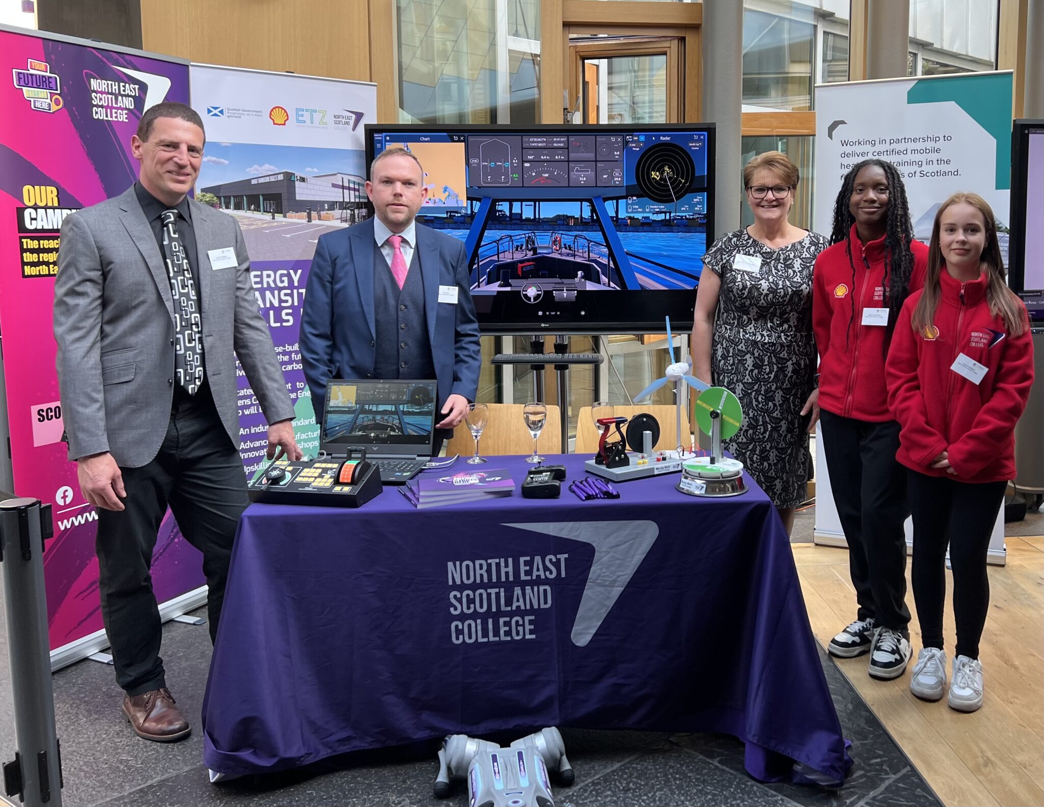 NESCol Showcased At Scottish Parliament Event North East Scotland College NESCol Showcased At Scottish Parliament Event North East Scotland College