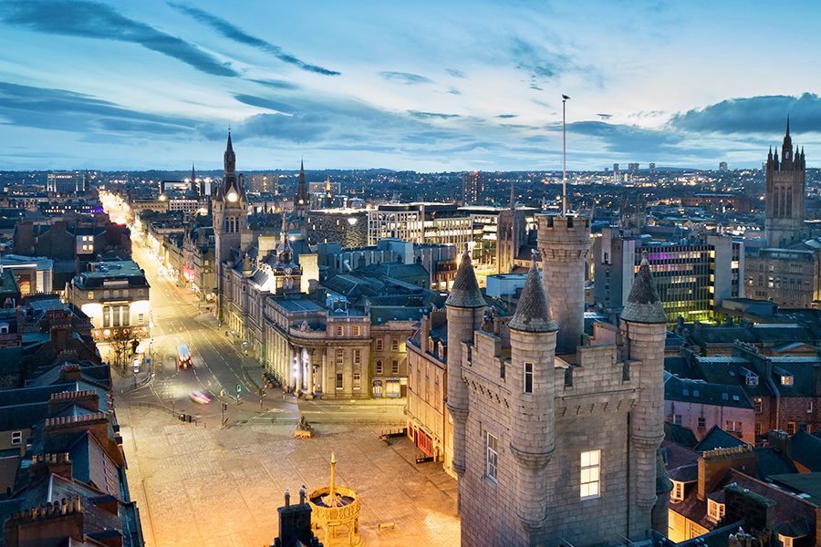 Aberdeen city centre