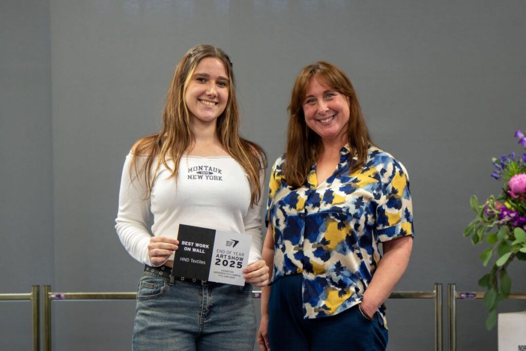 Lilian King with Karen Jamieson
