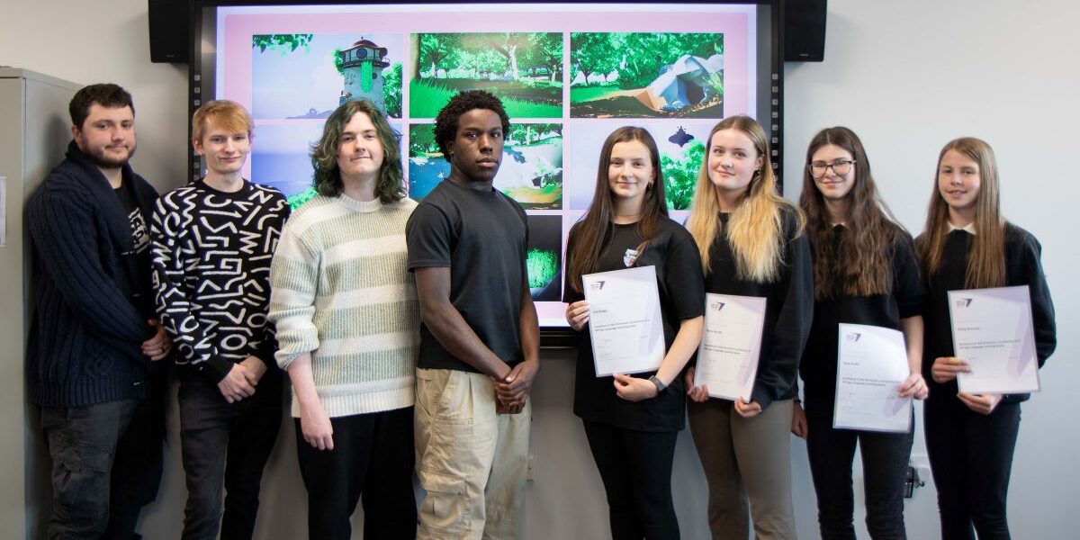 School and College partnership leads to innovative sign language game