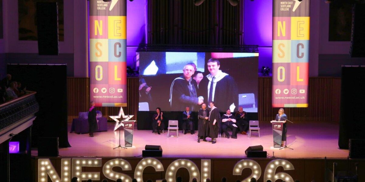 Celebrations for class of 2026 at Aberdeen graduations