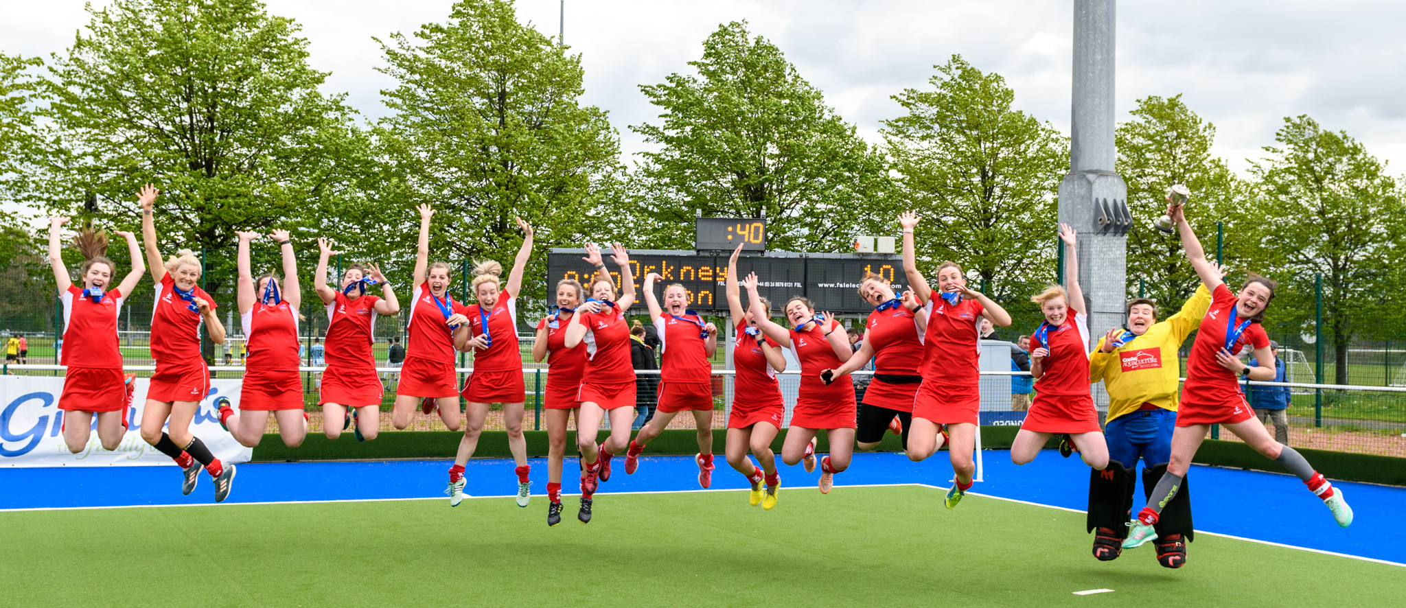 Scottish Cup Victory for Edinburgh University to secure the double