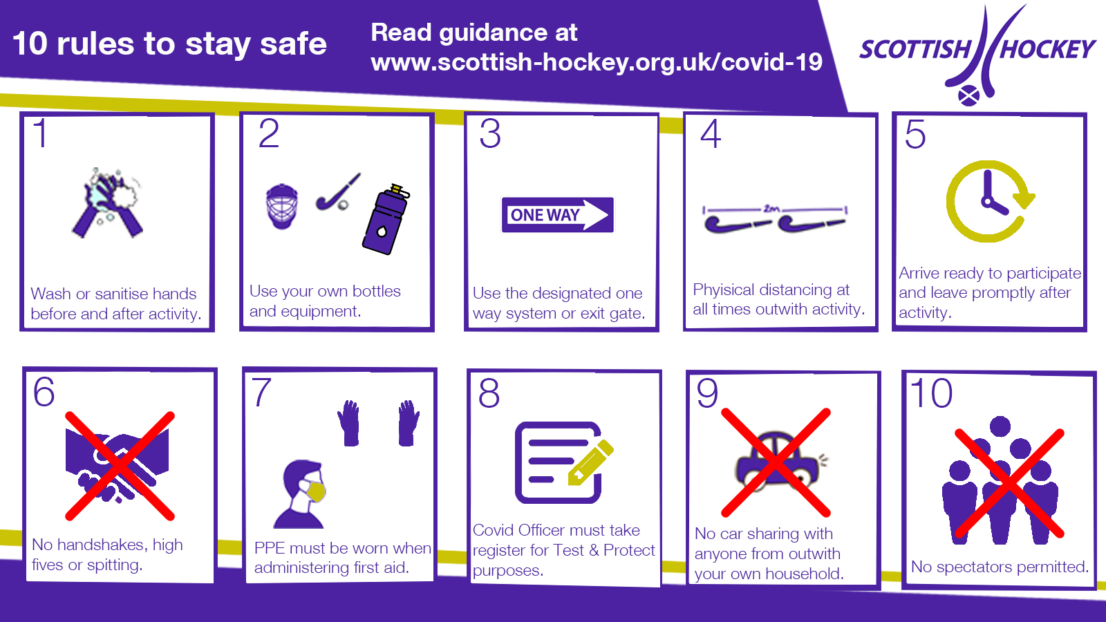 10_rules_to_stay_safe Scottish Hockey