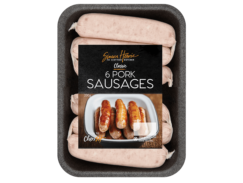 Pork Sausages 200g Simon Howie