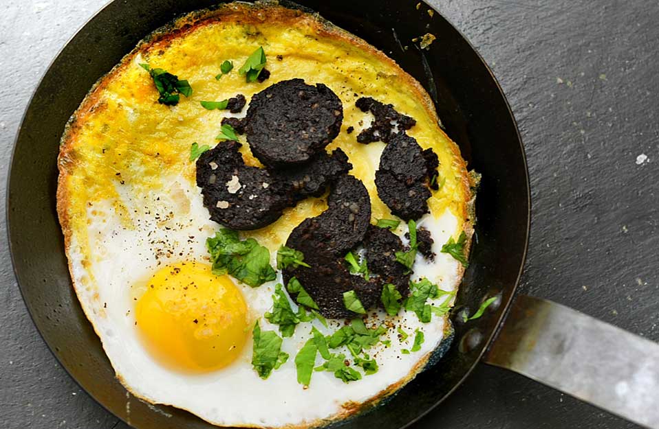 Baked Eggs and Black Pudding | Simon Howie - The Scottish Butcher