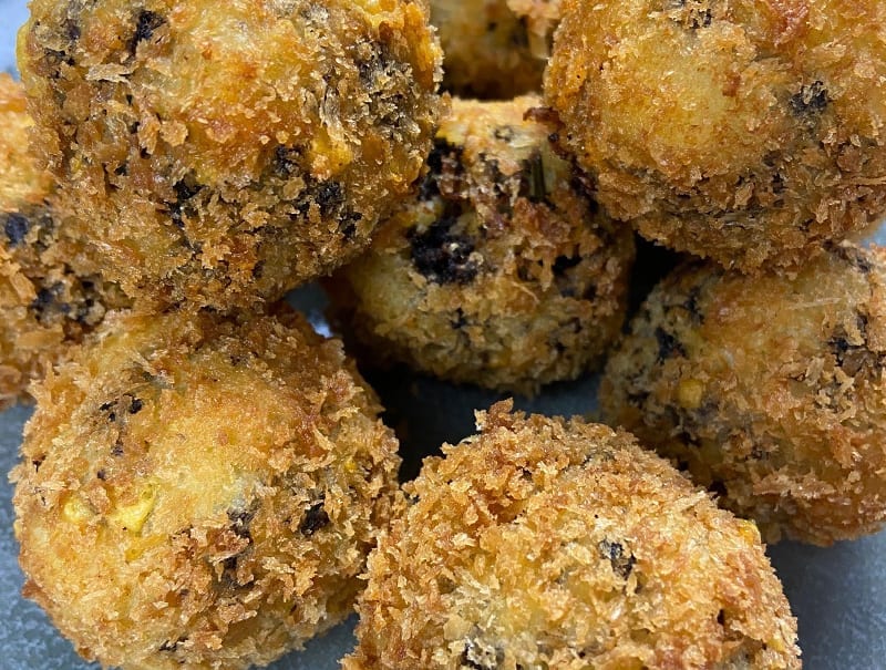 Cheese and Black Pudding Tater Tots | Simon Howie Recipes