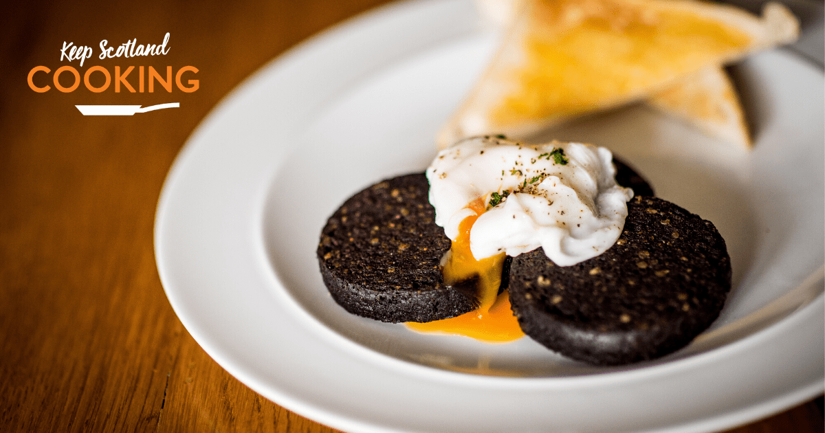 Black/White Pudding Simon Howie products available in the supermarket