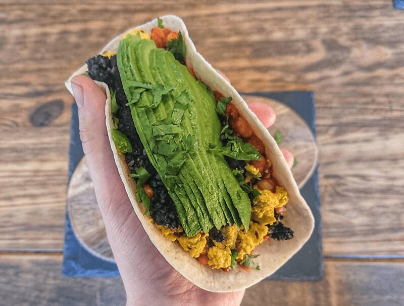 Rab's Veggie Breakfast Tacos | Simon Howie Recipes