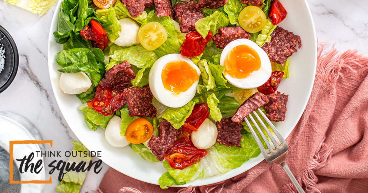 Square Sausage Salad | Simon Howie Recipes